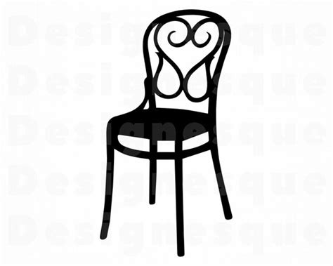 Chair Files For Cricut Chair Svg Chair Dxf Throne Svg Chair Clipart Chair Png Chair Vector Chair