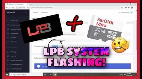 How Flash Upgrade Lpb System Youtube