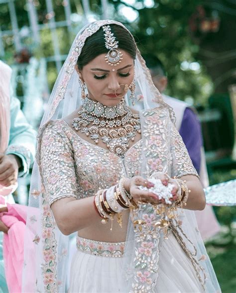 Elegant White Lehengas For Our Special Brides And Bridesmaids