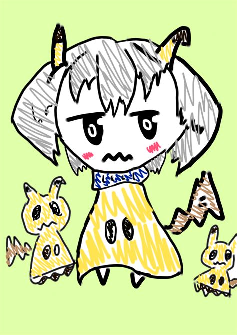 ミミッキュ擬人化 Ibispaint