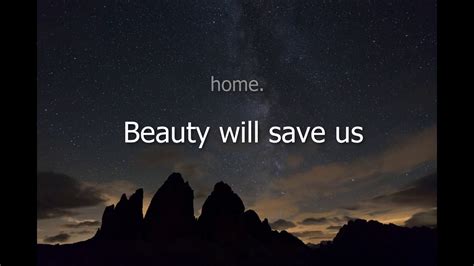 Beauty Will Save Us Youtube