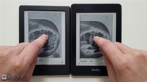 Kindle Paperwhite 4 Vs 79 Kindle Comparison Review 2018 YouTube