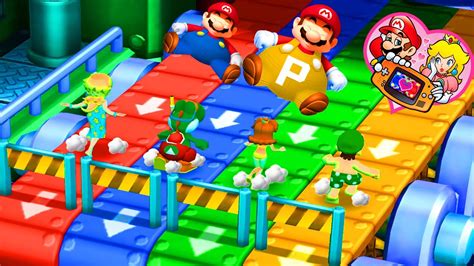 Mario Party The Top 100 MiniGames Rosalina Vs Yoshi Vs Daisy Vs Luigi