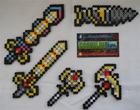 Terraria Hallowed Items keychains Optional - Etsy