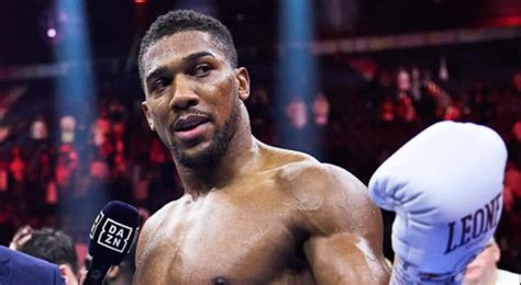 Anthony Joshua To Receive No World Title Ranking For Tyson Furys Belt