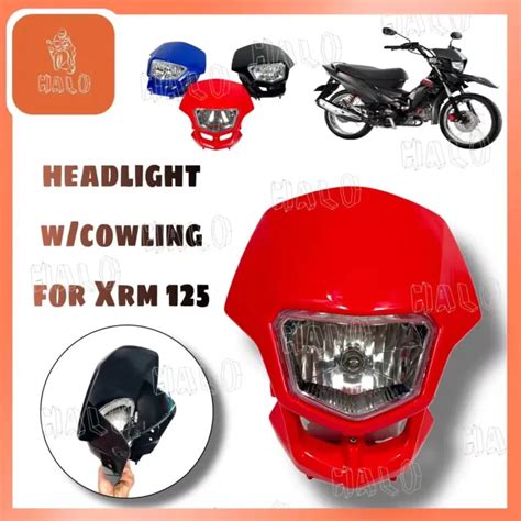 HALO MOTOR MOTORCYCLE HEADLIGHT XRM 125 Lazada PH