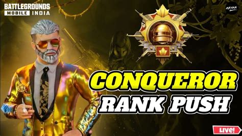 Bgmi Live Conqueror Rank Push Top Lolzzzgaming Rush Gameplay