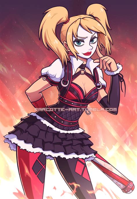 Harley Quinn Batman Arkham Knight By Marcotte On Deviantart