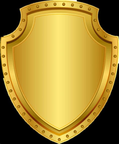 Download Golden Medieval Shield