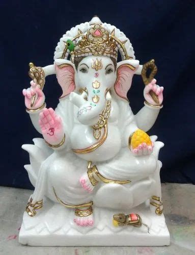 Ganesh Ji Marble Statue Marble Ganesh Murti Size Ft At Rs