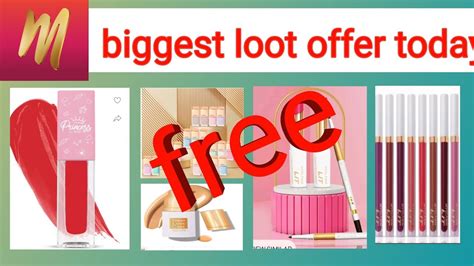 Myglamm Offers Today 2529Free Just Pay 10 Free Products Loot Offer