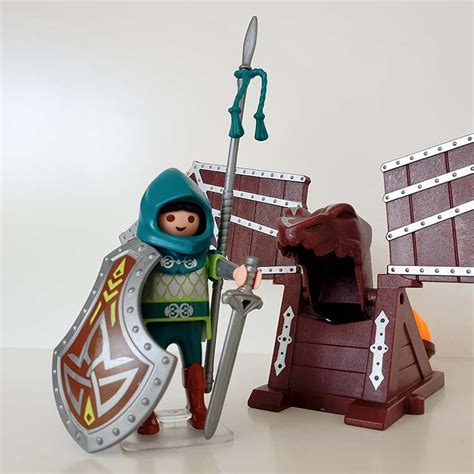 Playmobil 4840 Katapult Groene Drakenridders De Playmobil Dokter