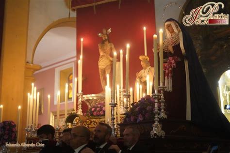 La Virgen de las Lágrimas fue trasladada al altar de cultos cuaresmales