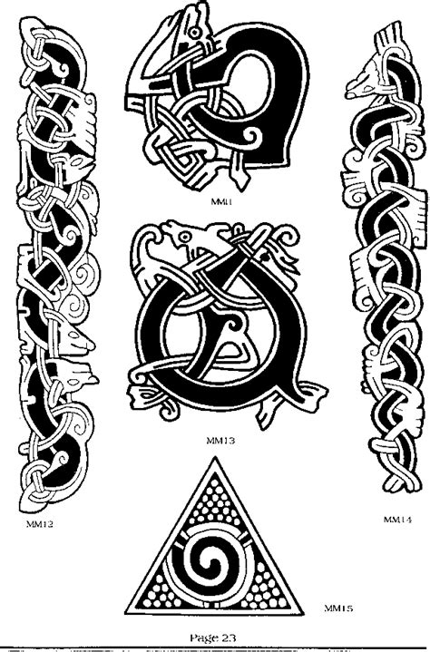 Urnes Style Art | Viking art, Viking tattoo design, Viking pattern