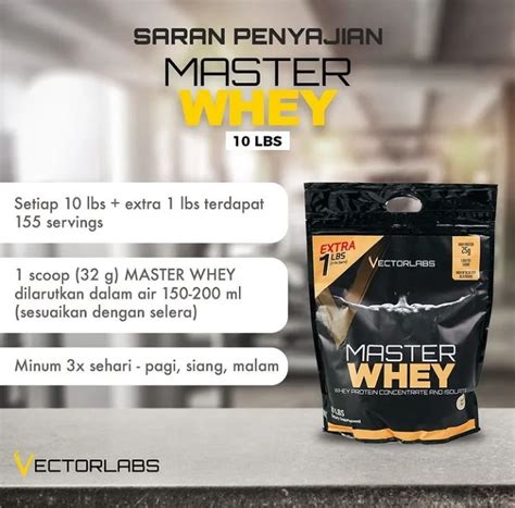 Vectorlabs Master Whey Protein Lbs Lazada Indonesia