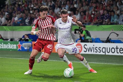 Ligue Europa Conference Les Notes De Olympiakos Fiorentina L