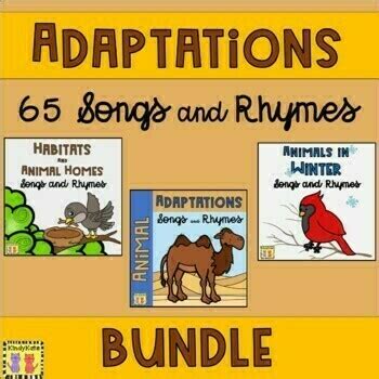 Animals in Winter, Adaptations, Habitats, and Animal Homes BUNDLE by ...