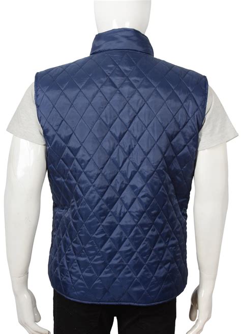 John Dutton Blue Quilted Vest Yellowstone Jackets