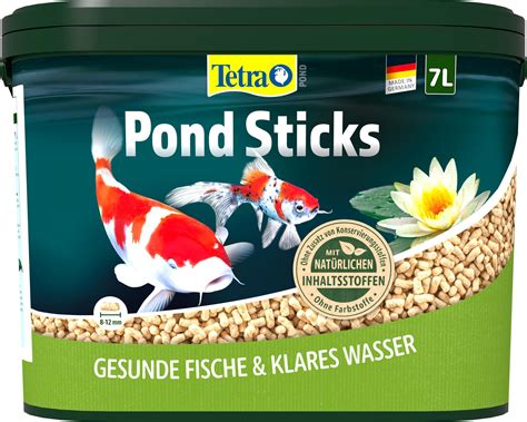 Tetra Pond Sticks Fischfutter F R Alle Teichfische Unterst Tzt