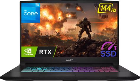 Gaming MSI Katana i5-12450H 17,3' 144Hz DDR5 32GB SSD 1000GB RTX3050 ...