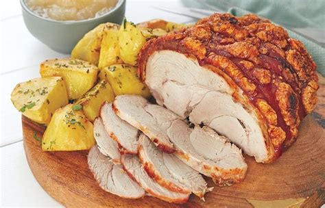 Roast Pork Leg With Apple Sauce Artofit