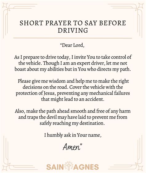 Miracle Prayers For Safe Driving Before And During Driving