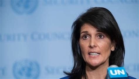 A 4 minutes speech of US Ambassador to UN Nikki Haley about the ...