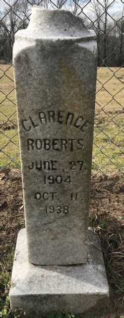 Clarence Roberts (1904-1938) - Find a Grave Memorial