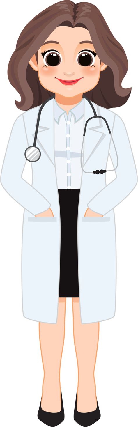 Female Doctor in Uniform clipart, Professional medical workers ...