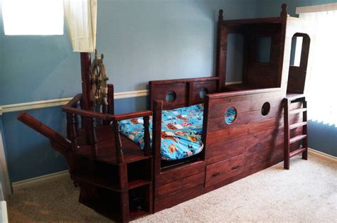 Pirate Boat Bed Awesome Wooden Pirate Bed Adventure Bed Ship