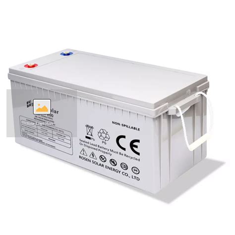 Free Maintenance 12v 100ah Battery Rechargeable Deep Cycle 12v 120ah Inverter Gel Battery For