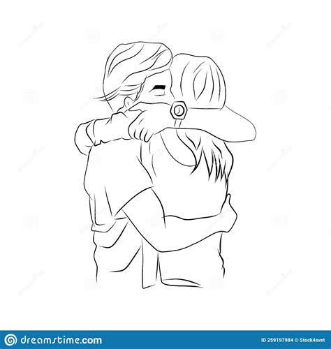 Update 186 Couple Hugging Drawing Super Hot Nanoginkgobiloba Vn