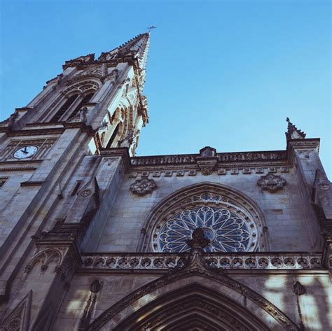 Premium Photo | Church architecture in the city