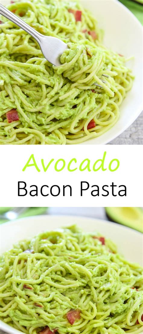 Quick And Easy Avocado Pasta Kirbies Cravings Recipe Food