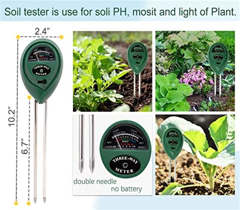 PH Tester TDS PPM Meter Soil PH Meter 3 In 1 PH EC Digital Kit Lab