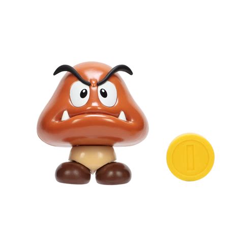 Super Mario 4 Figura Goomba Wave 27 411744g Plazavea Supermercado