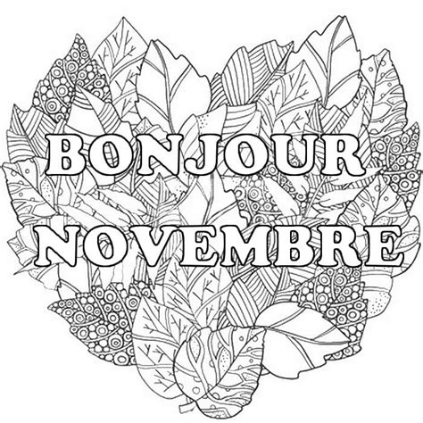 Coloriage Mandala De Novembre T L Charger Et Imprimer Gratuit Sur