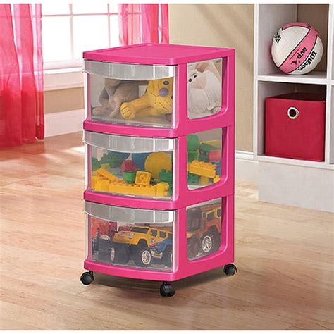 Mainstays 3 Drawer Medium Cart