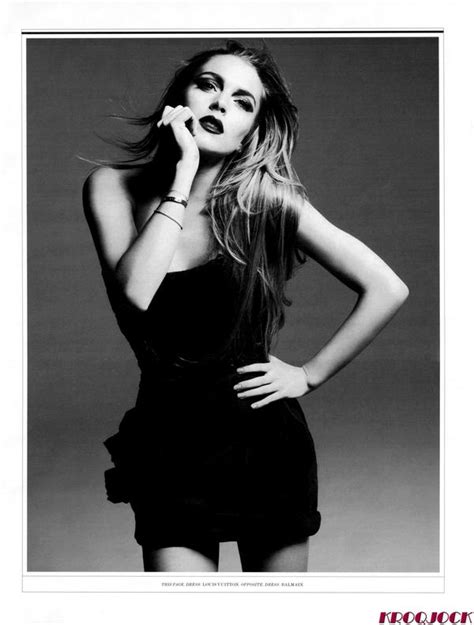 Lindsay Lohan By Hedi Slimane Vs Mert And Marcus StyleFrizz