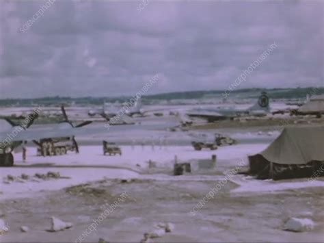 Enola Gay And Hiroshima Mission 1945 Stock Video Clip K008 6865 Science Photo Library