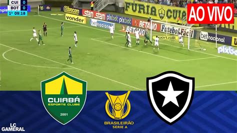 🟡cuiabÁ X Botafogo⚫ao Vivo Com Imagens Assista Agora Campeonato