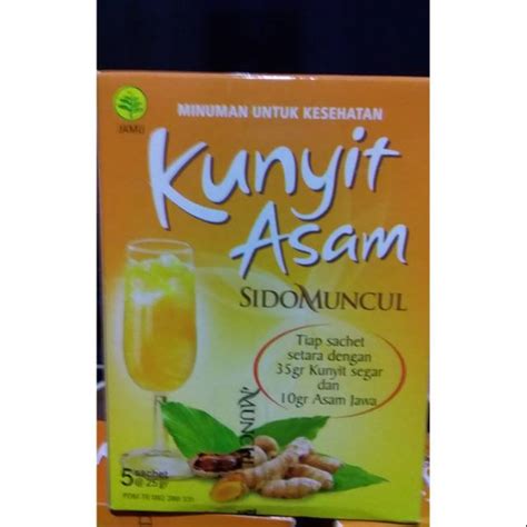 Jual Kunyit Asam Sidomuncul Shopee Indonesia