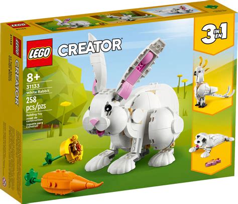 31133 LEGO Creator 3 in1 White Rabbit Building Toy Set - Building Blocks