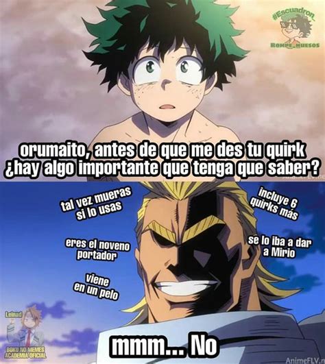 Memes Boku No Hero Academia Finalizado Meme Gracioso Memes Otakus