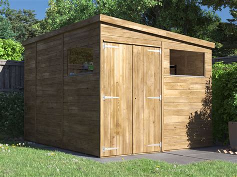 Overlord Modular Reverse Pent Shed M X M Dunster House