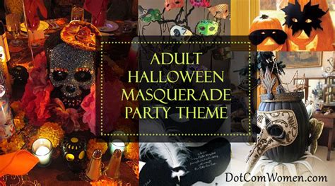 Adult Halloween Masquerade Party Theme Dot Com Women