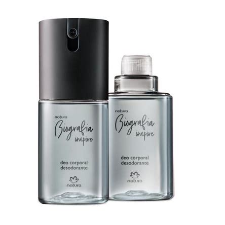 Biografia Inspire Natura Desodorante Corporal Masculino 100ml Shopee