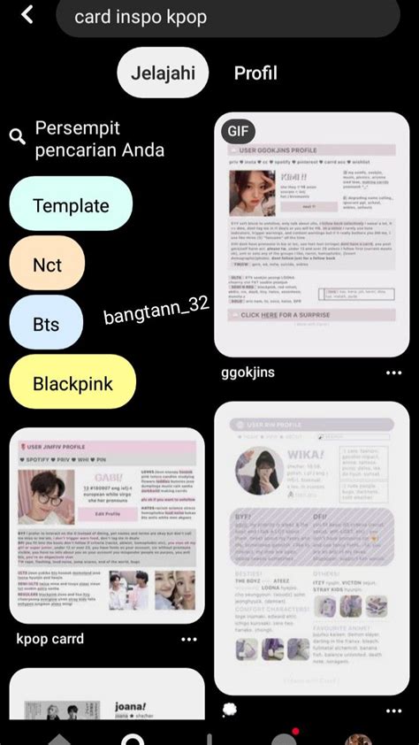 Pin oleh 𝓡𝓸𝓈𝓮 di PINTEREST KEY و Kpop Template Cari