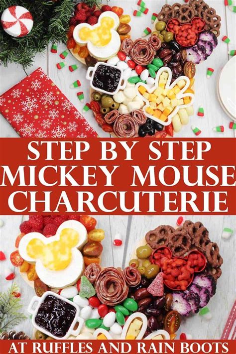 Mickey Mouse Charcuterie Board Recipe Charcuterie Christmas Food