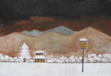 Winter landscape drawing by Radan22 on DeviantArt